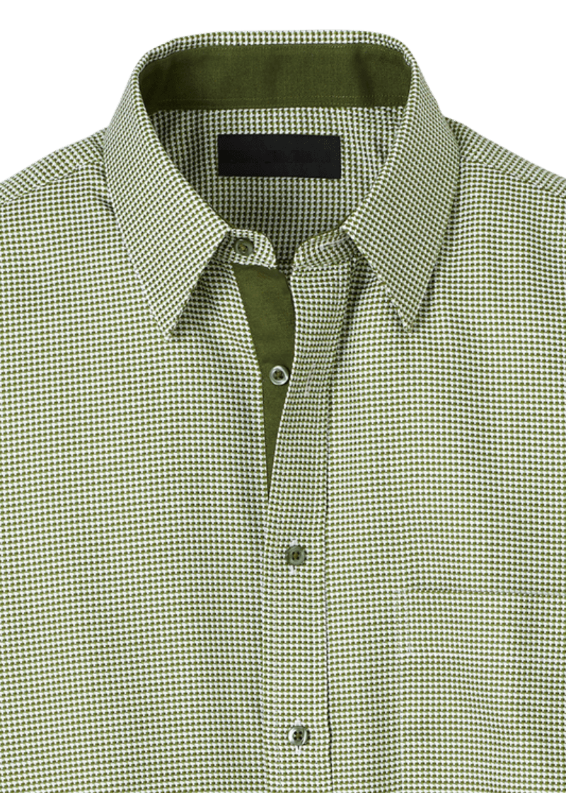 Green-Cotton-Houndstooth-Casual-Shirt-Front.png