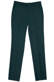 Green Half Canvas Notch Lapels Suit