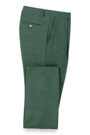 Green Performance Blend Single Breasted Peak Lapel Suit