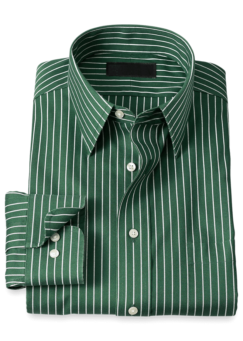 Green-Stretch-Non-Iron-Stripe-Formal-Shirt.png