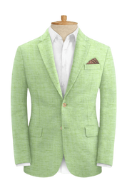 Green Vitality Linen Suit