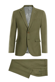 Green Slim Fit 2 piece 2-Button Suit