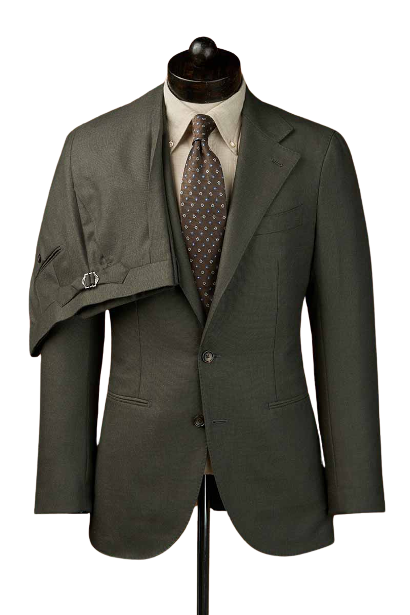 Grey Modern Fit Suit