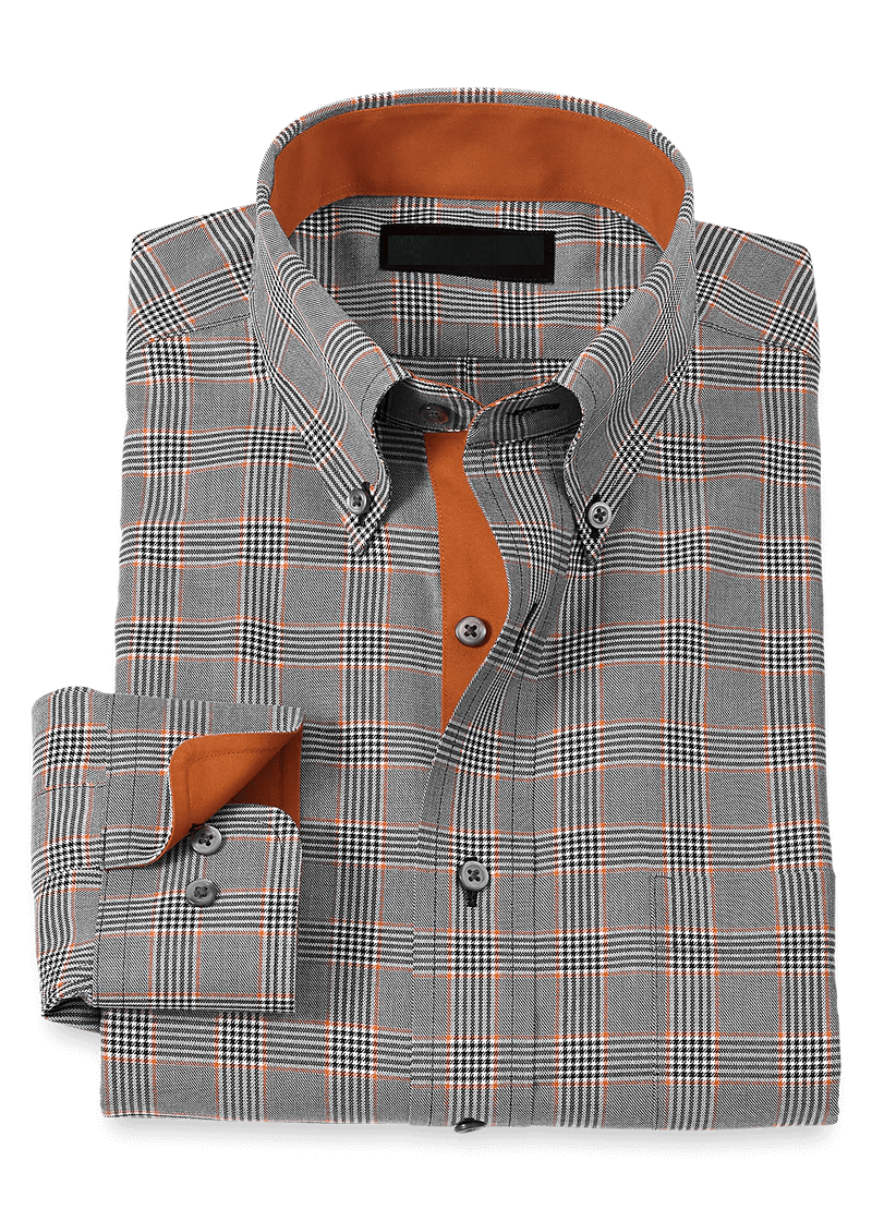 Grey-Non-Iron-Cotton-Plaid-Casual-Shirt.png