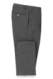 Grey Performance Blend Double Breasted Peak Lapel Suit