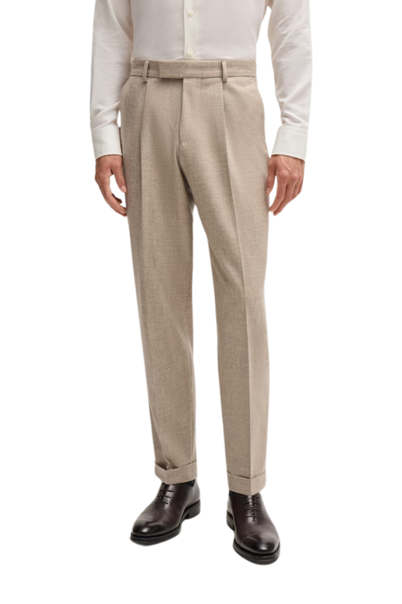 Light Brown Regular fit 2-Piece 2 Button Suit