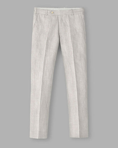 Costume gris 2 pièces à revers pointus et 2 boutons 