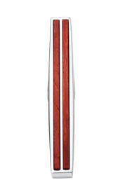 Men' Red Dazzling Party Tie Bar