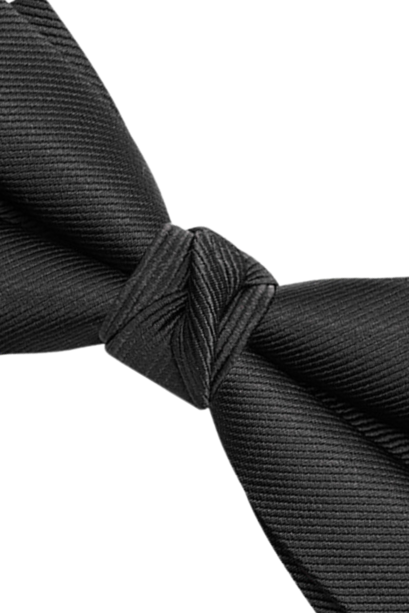 Men's Black Pre-Tied Formal Bow Tie