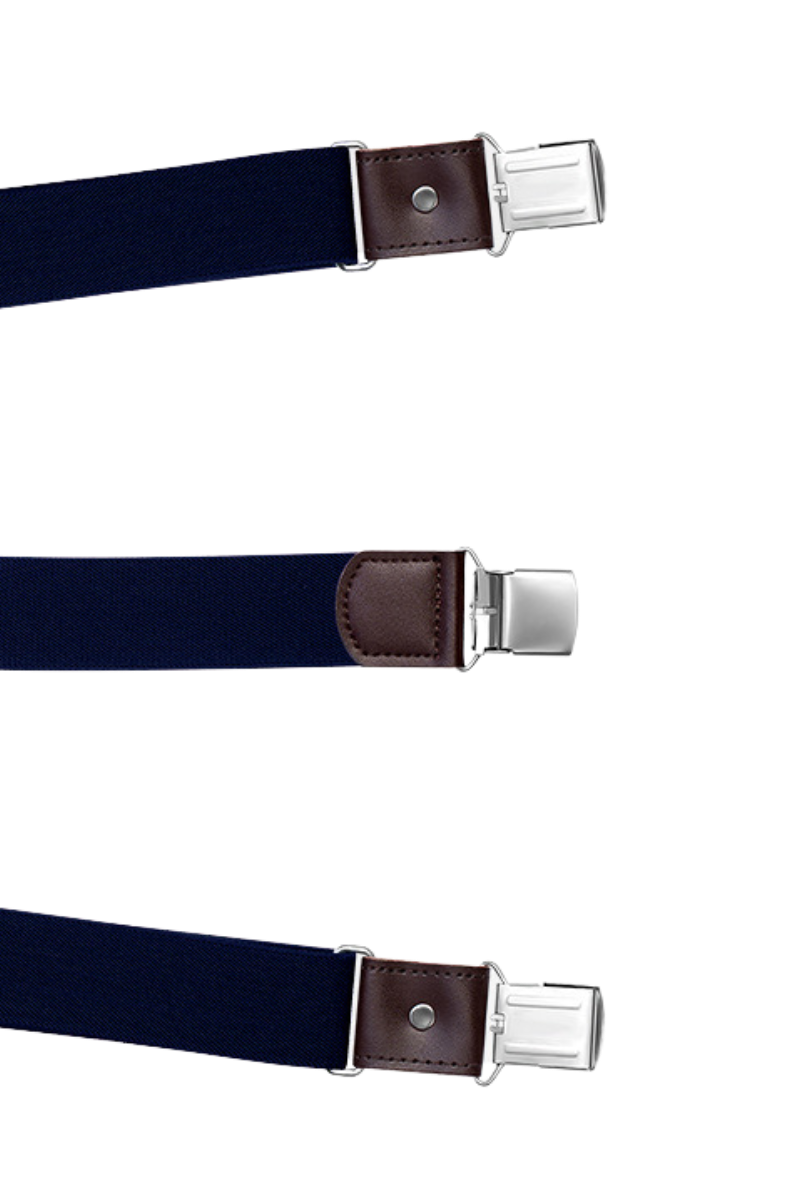 Men's Blue Classic Adjustable Suspenders