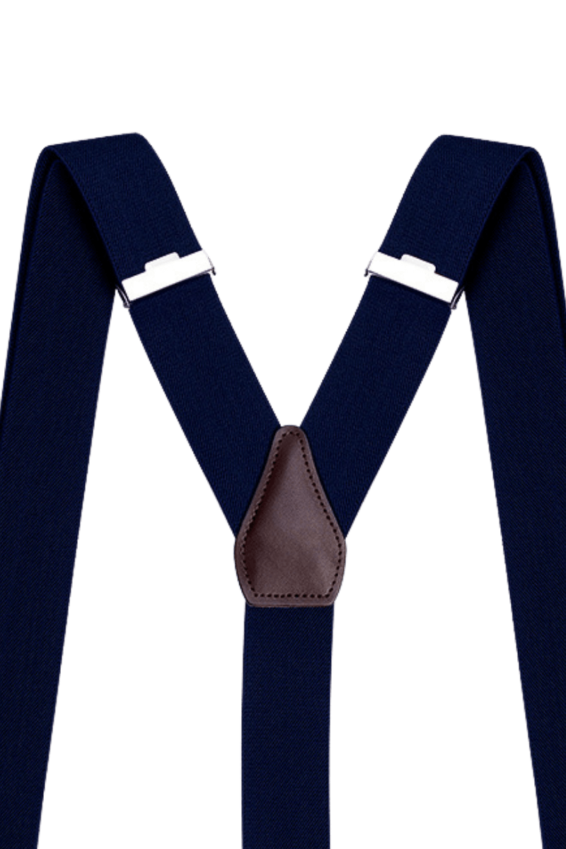 Men's Blue Classic Adjustable Suspenders