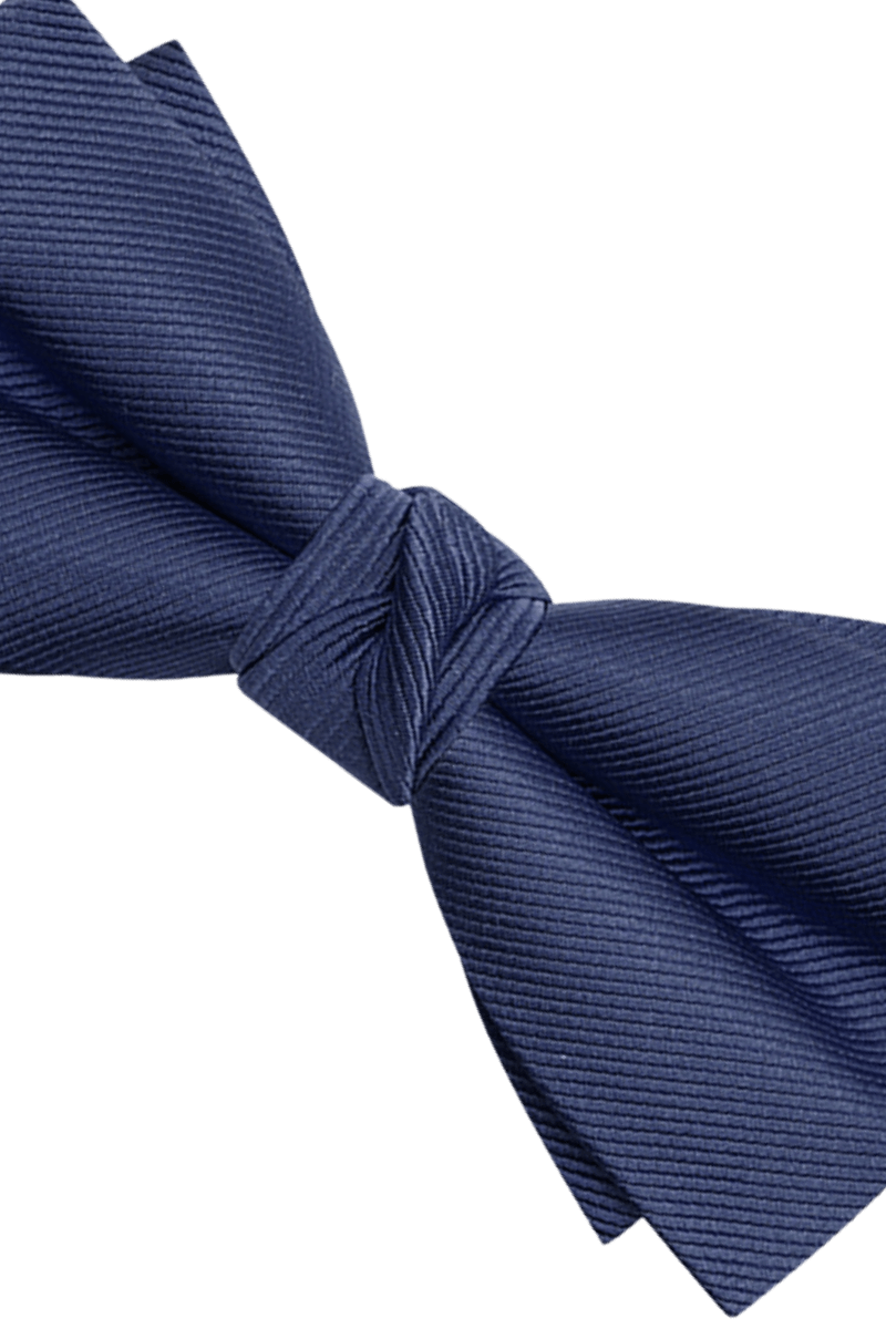 Men's Blue Pre-Tied Formal Bow Tie