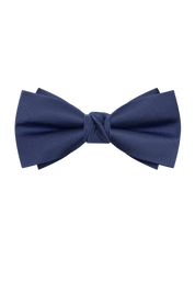 Men's Blue Pre-Tied Formal Bow Tie