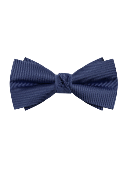 Nœud papillon bleu pré-noué pour homme 