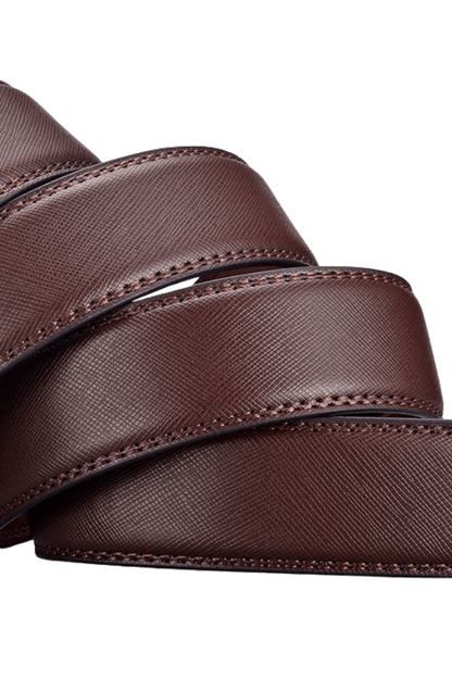 Men's Brown Casual Italy Leather Belt