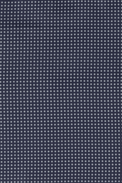 Pochette de costume à pois bleu marine pour homme