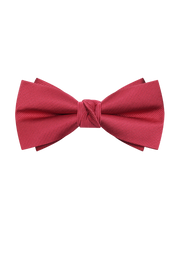 Men's Red Pre-Tied Formal Bow Tie