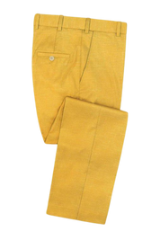 Mystic Yellow Slim fit 2 piece  2 Button Suit