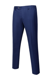 Navy Blue Slim Fit 3-Piece 2 Button suit