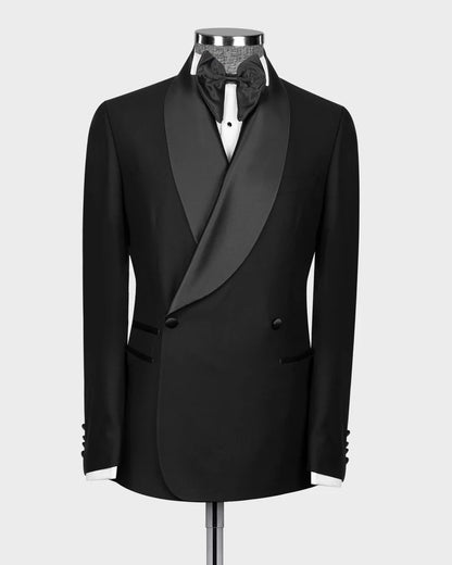 Black Two-button 2-piece Tuxedo