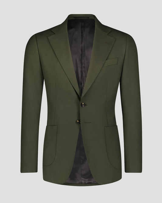 Green Notch Lapel 2-piece Suit