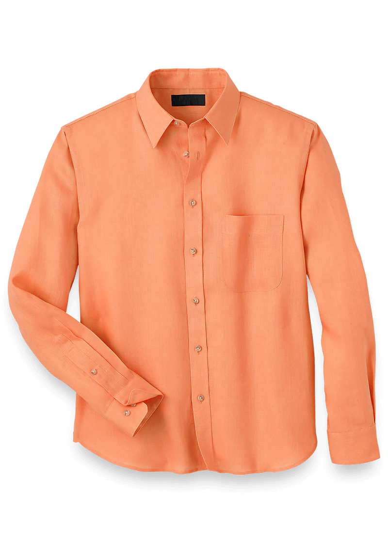 Orange-Linen-Classic-Solid-Shirt.png