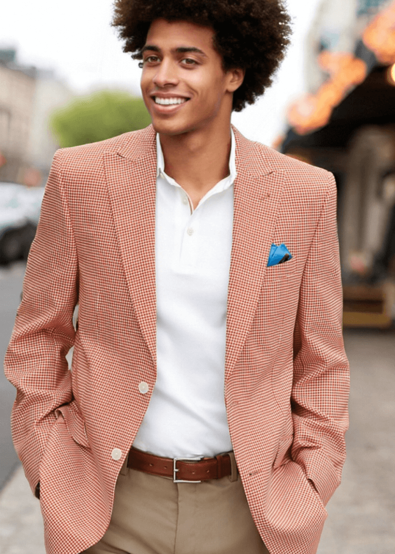 Orange-White-Houndstooth-Wool-Single-Breasted-Peak-Lapel-Jacket-Model.png