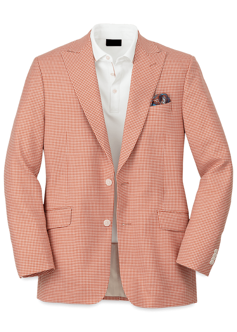 Orange-White-Houndstooth-Wool-Single-Breasted-Peak-Lapel-Jacket.png