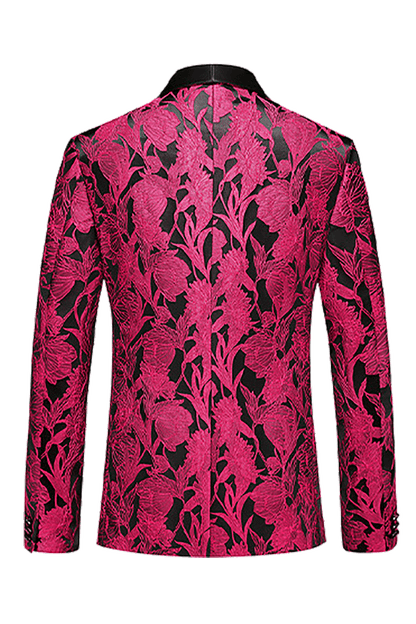 Pink Flower Plants Premium 3-Piece Suit