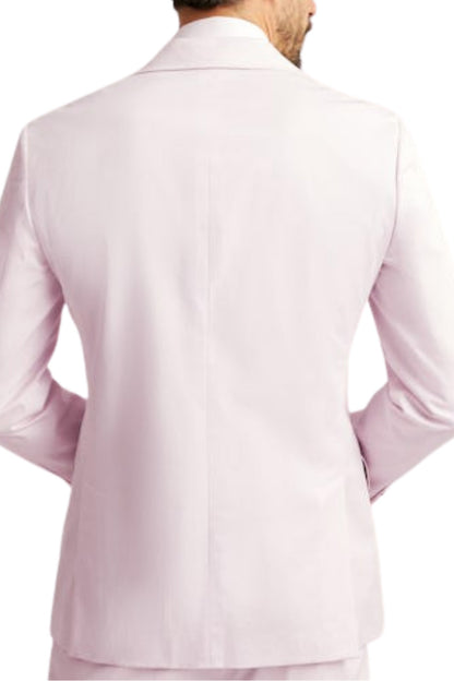 Pink Italian 2-button Modern Fit Single Breasted Suit