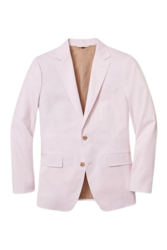 Pink Italian 2-button Modern Fit Single Breasted Suit