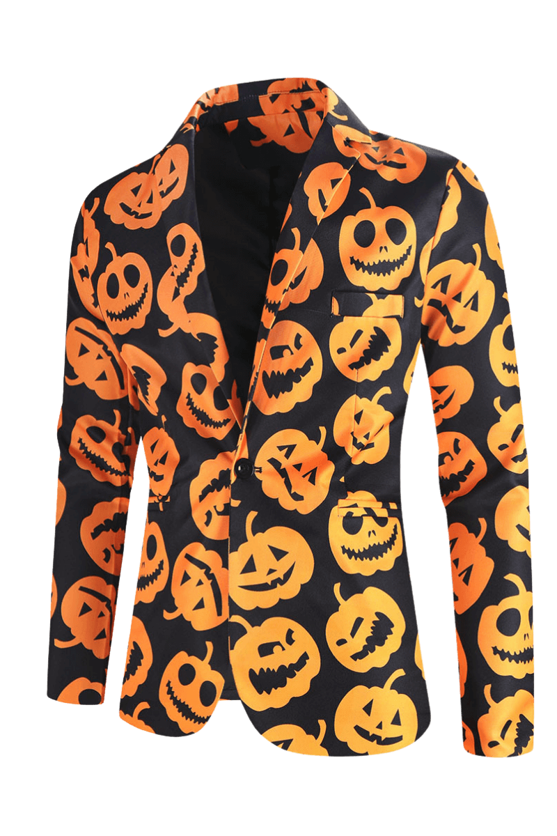 Pumpkin Halloween Party 3-Piece Suit