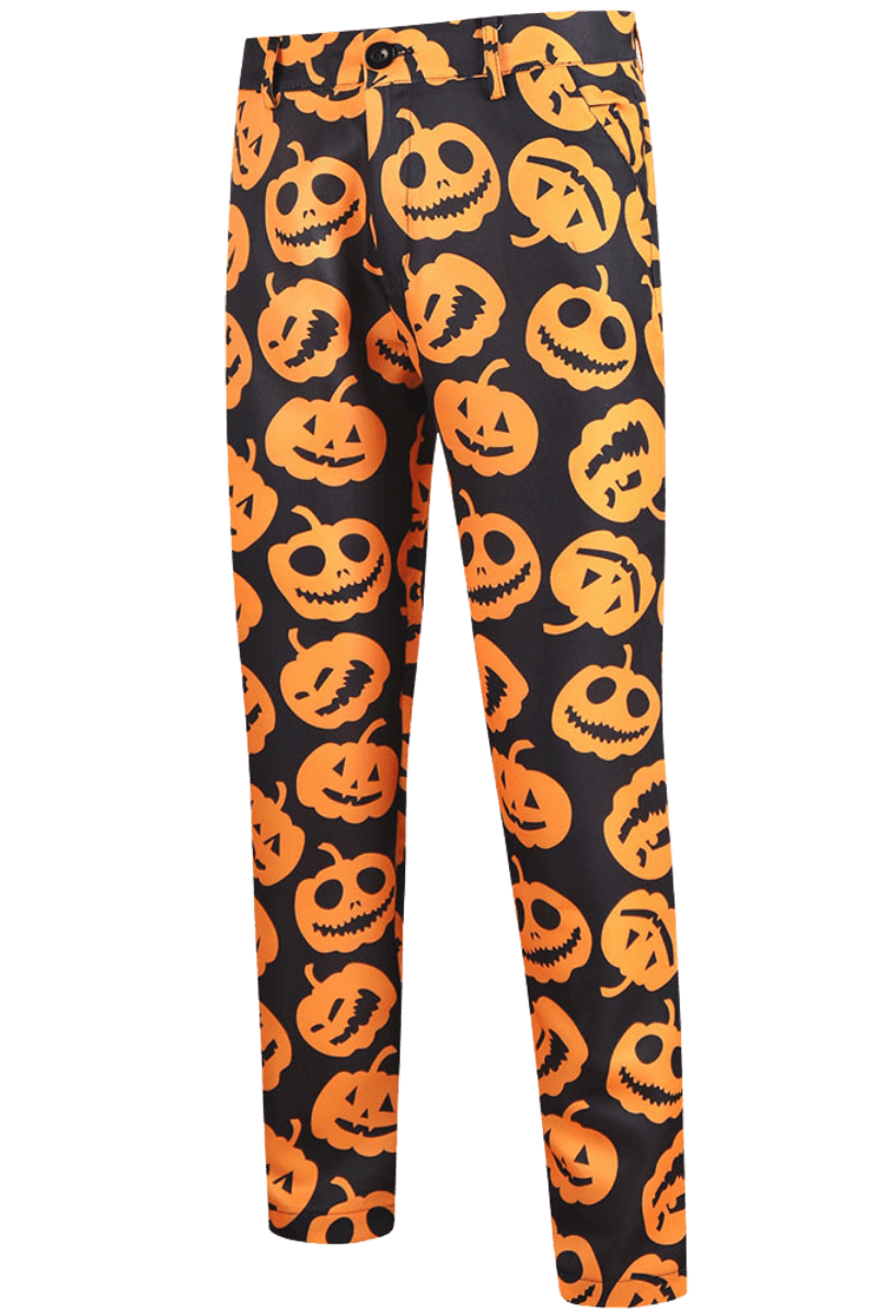 Pumpkin Halloween Party 3-Piece Suit