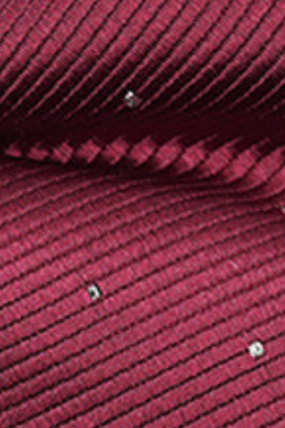 Nœud papillon pré-noué élégant à pois rouges 