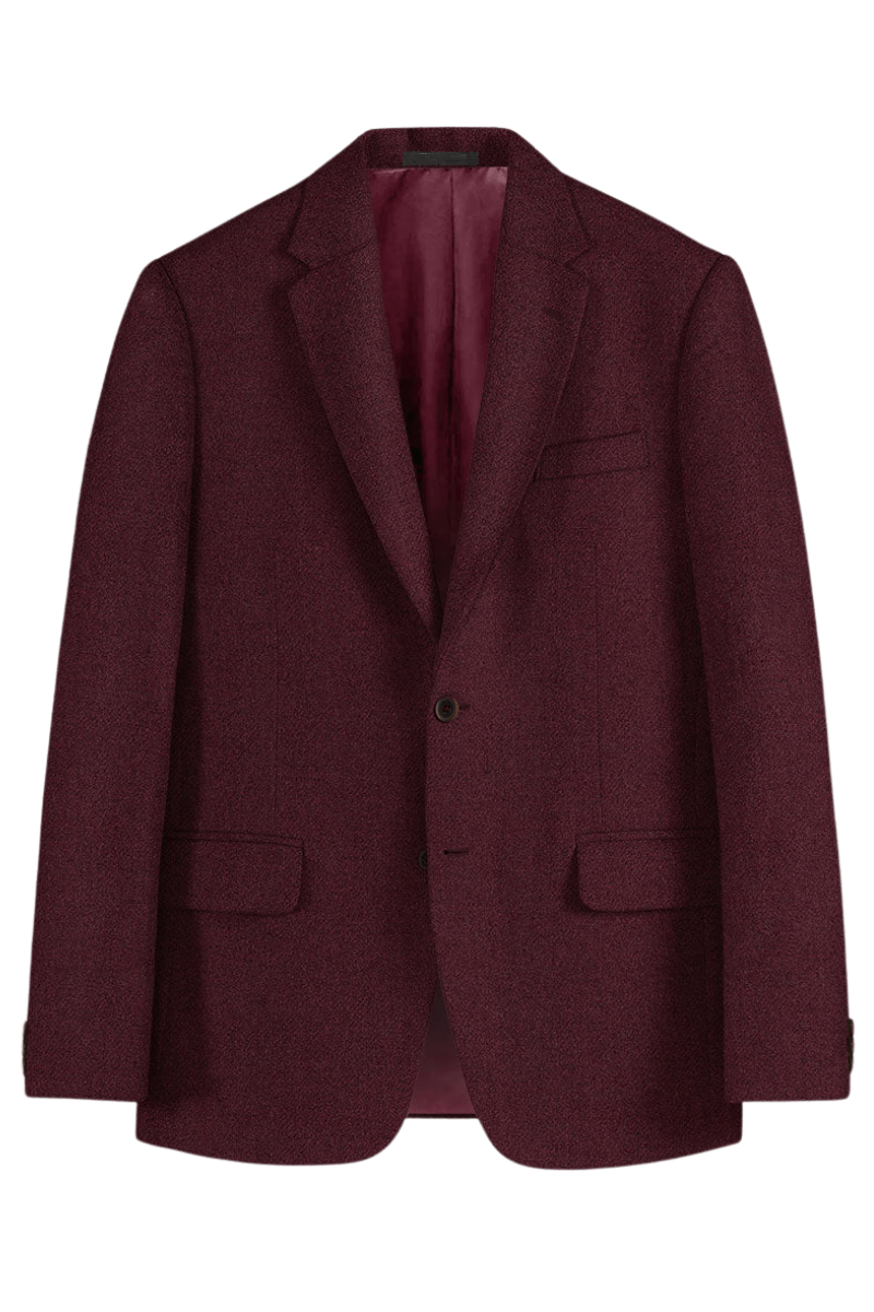 Red Tweed 3-Piece Suit