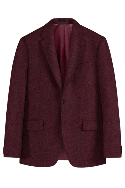 Red Tweed 3-Piece Suit