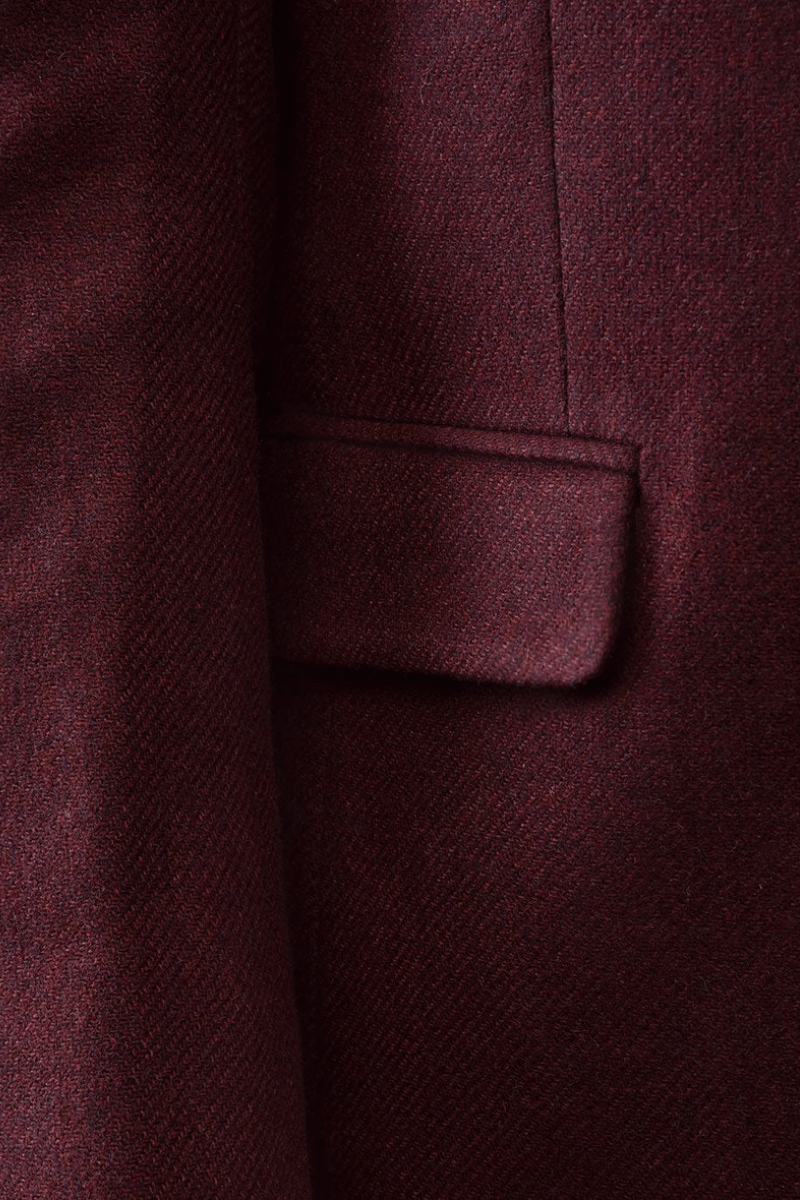 Red Tweed 3-Piece Suit