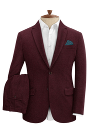 Red Tweed 3-Piece Suit