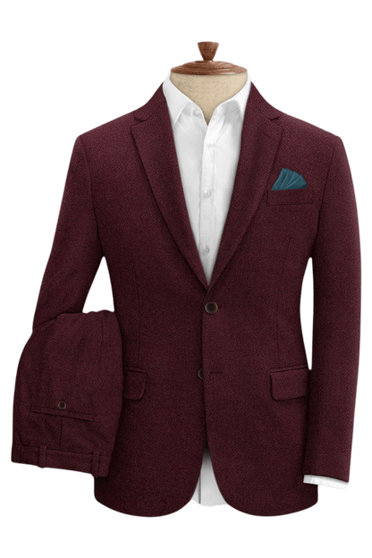 Red Tweed 3-Piece Suit