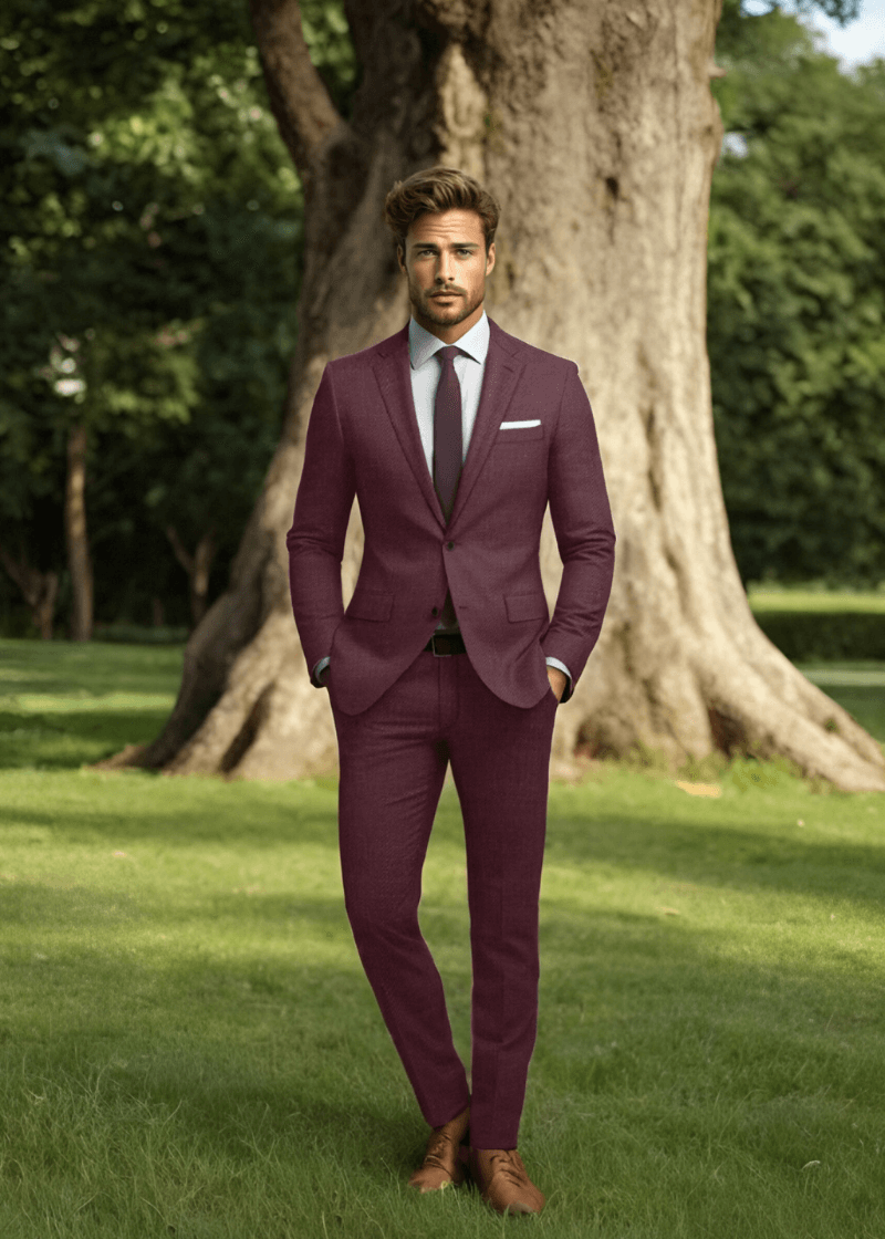 Red-Wool-Silk-Linen-Suit-Model-Show.png