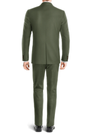 Sage Green Slim fit 2 piece 1-Button Suit