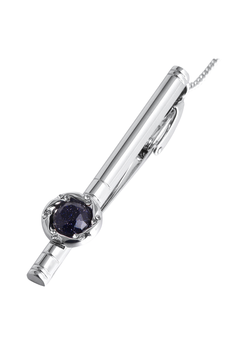 Luxuriöse Krawattenklammer für Hochzeiten aus Edelstahl 