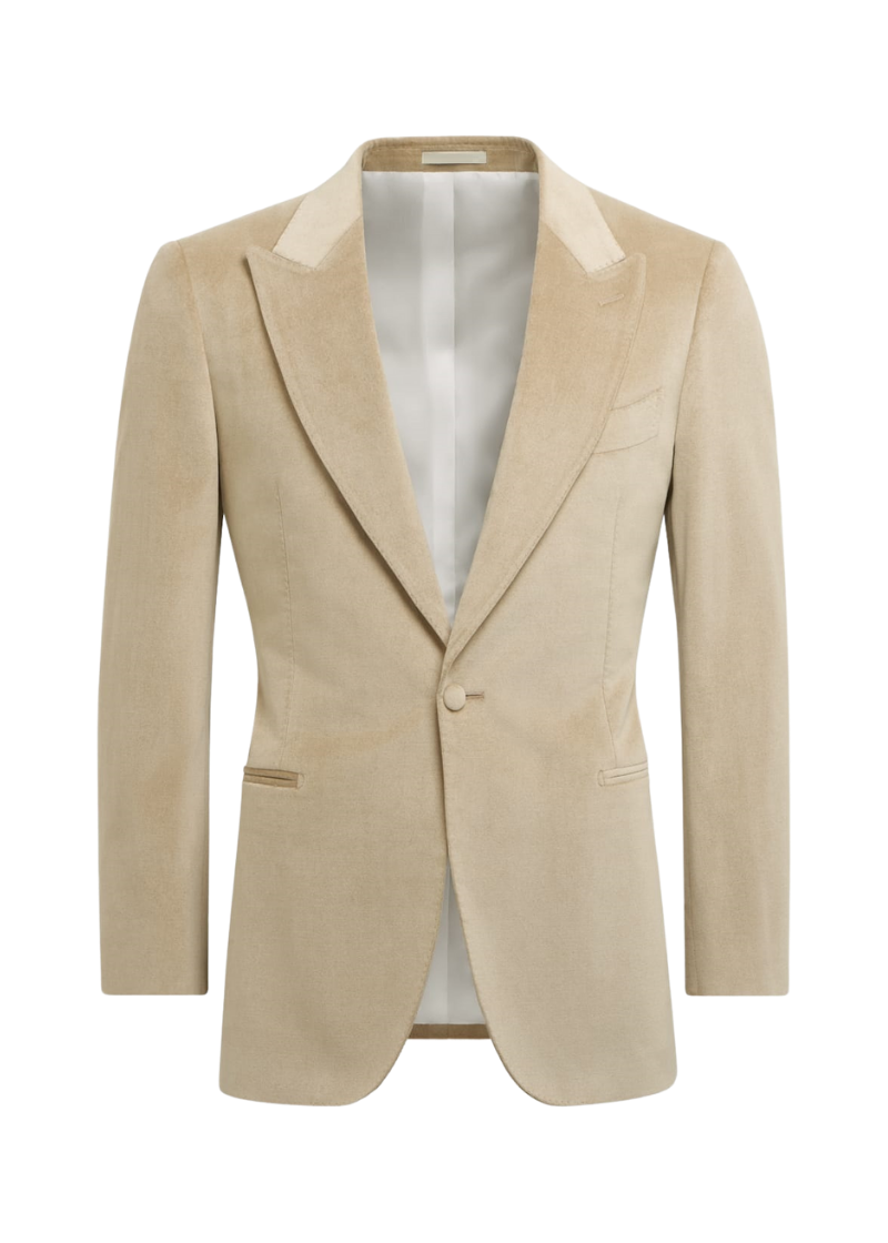 Tan-Cotton-1-button-Peak-Lapel-Single-Breasted-Jacket.png