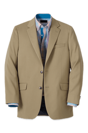 Tan Single Breasted Jacket