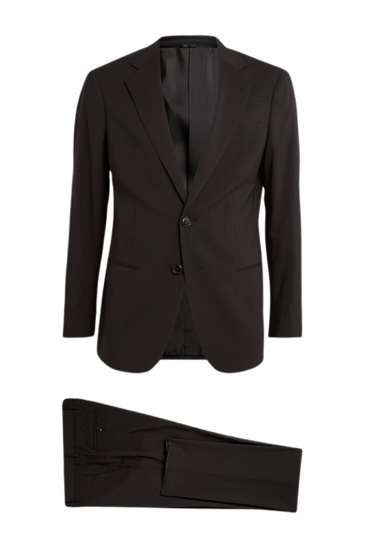 Tan Regular fit 2-Piece 2 Button Suit