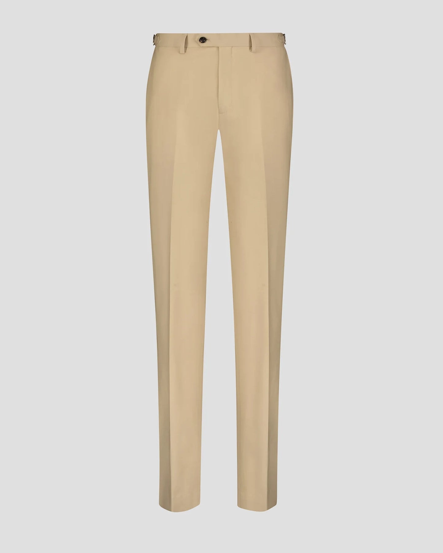 Beige Notch Lapel Single-breasted Suit