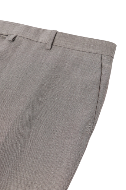 Thin Sand Grey Regular 2 piece 2-Button Suit