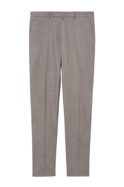 Thin Sand Grey Regular 2 piece 2-Button Suit