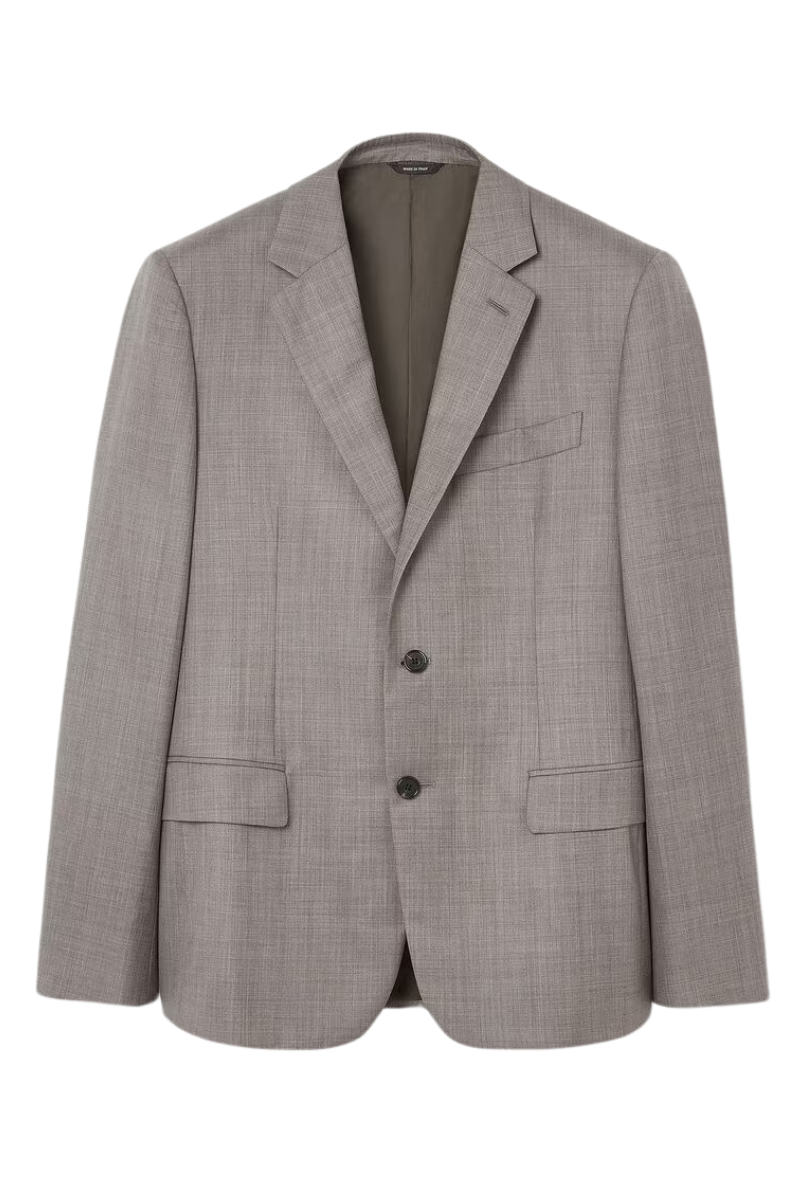 Thin Sand Grey Regular 2 piece 2-Button Suit