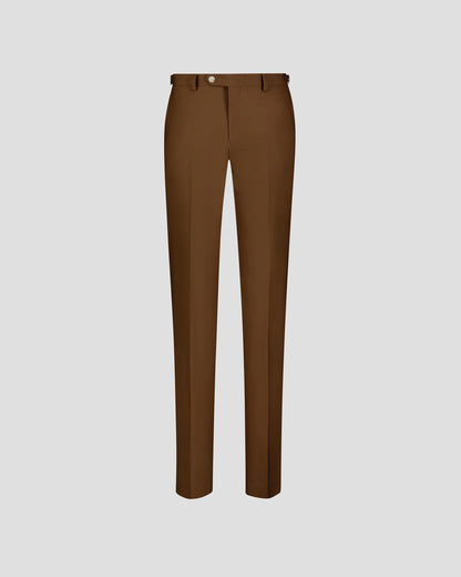 Brown Peak Lapel Double-breasted 2-piece Suit